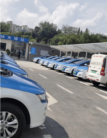 充電樁現(xiàn)場安裝案例